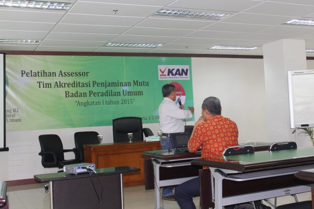 Pelatihan Asesor 1-2 Oktober 2015